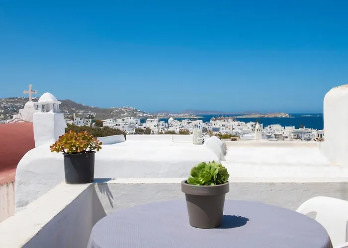 Hibiscus Rosa Mykonos Town Best Location
